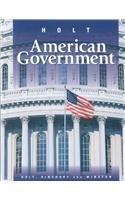Cover art for Holt American Government