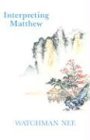 Cover art for Interpreting Matthew