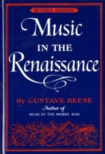 Cover art for Music in the Renaissance (Revised Edition)