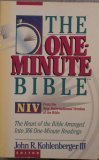 Cover art for The One-Minute Bible: New International Version