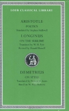 Cover art for Aristotle:Poetics.; Longinus: On the Sublime; Demetrius: On Style (Loeb Classical Library No. 199)