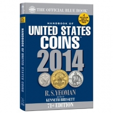 Cover art for Handbook of United States Coins 2014: The Official Blue Book (Handbook of United States Coins (Paper))