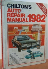 Cover art for Chilton's Auto Repair Manual 1982