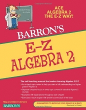 Cover art for E-Z Algebra 2 (Barron's E-Z Series)