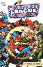 Cover art for Justice League of America Hereby Elects