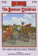 Cover art for The Great Bicycle Race Mystery (The Boxcar Children Mysteries #76)