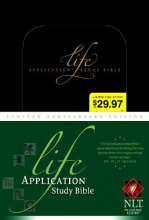 Cover art for Life Application Study Bible NLT, Limited Anniversary Edition