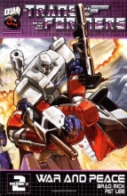 Cover art for Transformers Generation One Vol. 2 : War and Peace