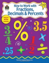 Cover art for How to Work with Fractions, Decimals, and Percents, Grades 4-6