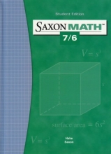 Cover art for Saxon Math 7/6: Student Edition 2004