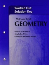 Cover art for Mcdougal Littell Geometry: Worked out Solution Key