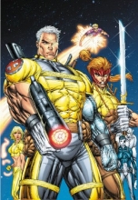 Cover art for X-Force & Cable Volume 1: The Legend Returns TPB