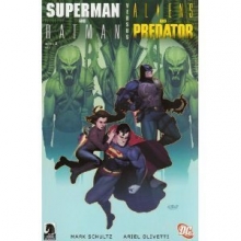 Cover art for Superman and Batman versus Aliens and Predator (Book Two of Two)