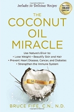 Cover art for The Coconut Oil Miracle, 5th Edition