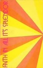 Cover art for Faith in All It's Splendor