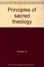 Cover art for Principles of sacred theology