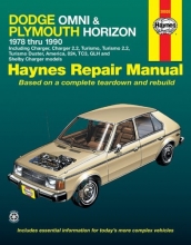 Cover art for Dodge Omni and Plymouth Horizon, 1978-1990 (Haynes Manuals)
