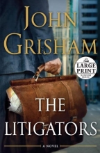 Cover art for The Litigators (Random House Large Print)