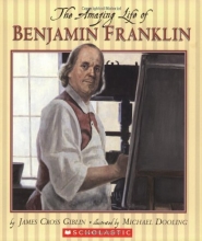 Cover art for The Amazing Life of Benjamin Franklin