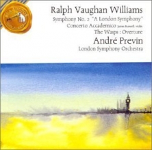 Cover art for Vaughan Williams: Symphony No. 2 / Concerto Accademico / The Wasps- Overture