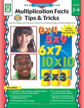 Cover art for Multiplication Facts Tips and Tricks, Grades 3 - 4: Practice Pages and Classroom Games for Understanding and Memorizing Facts