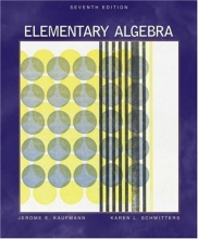 Cover art for Elementary Algebra (with CD-ROM, BCA/iLrn Tutorial, and InfoTrac) (Available Titles CengageNOW)