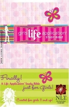 Cover art for Girls Life Application Study Bible NLT (Kid's Life Application Bible)