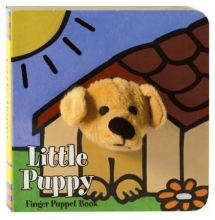 Cover art for Little Puppy: Finger Puppet Book (Little Finger Puppet Board Books)