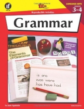 Cover art for Grammar, Grades 3 - 4 (The 100+ Series(TM))
