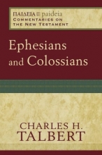 Cover art for Ephesians and Colossians (Paideia: Commentaries on the New Testament)