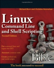Cover art for Linux Command Line and Shell Scripting Bible, Second Edition