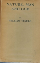 Cover art for Nature, Man and God: Being the Gifford Lectures ...
