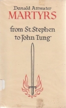 Cover art for Martyrs, from St. Stephen to John Tung
