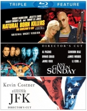 Cover art for Natural Born Killers / Any Given Sunday / JFK  [Blu-ray]