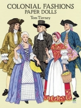 Cover art for Colonial Fashions Paper Dolls (Dover Paper Dolls)