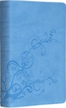 Cover art for ESV Compact Bible (TruTone, SkyBlue, Ivy Design)