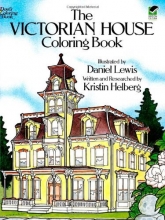 Cover art for The Victorian House Coloring Book