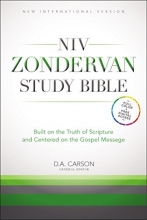 Cover art for NIV Zondervan Study Bible, Hardcover, Full Color, Free Digital: Built on the Truth of Scripture and Centered on the Gospel Message