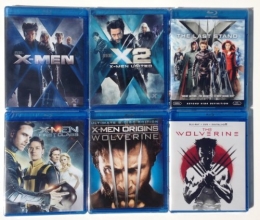 Cover art for X-Men 1-6 Blu Ray Bundle
