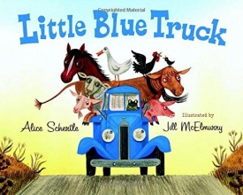 Cover art for Little Blue Truck Board Book