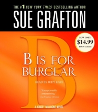 Cover art for B Is For Burglar (A Kinsey Millhone Novel)