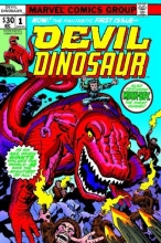 Cover art for Devil Dinosaur by Jack Kirby (Omnibus)