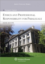 Cover art for Ethics & Professional Responsibility for Paralegals, 6th Edition (Aspen College Series)