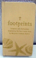 Cover art for Footprints: Scripture with Reflections Inspired By the Best-loved Poem. (Hallmark Zondervan BOK3104)