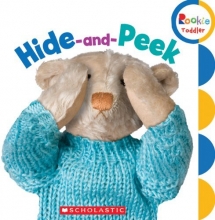 Cover art for Hide-and-Peek (Rookie Toddler)
