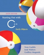 Cover art for Starting Out with C++: Early Objects (6th Edition)