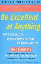 Cover art for Be Excellent at Anything: The Four Keys To Transforming the Way We Work and Live by Tony Schwartz, Jean Gomes, Catherine McCarthy (2011) Paperback