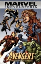 Cover art for Scholastic Avengers Encyclopedia TPB