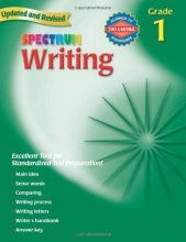 Cover art for Spectrum Writing, Grade 1