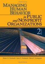 Cover art for Managing Human Behavior in Public and Nonprofit Organizations